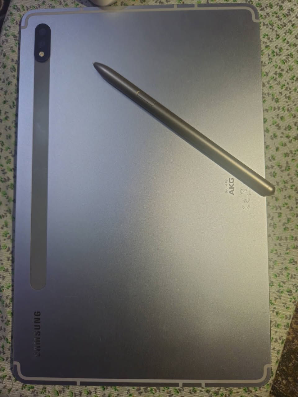 سامسونج تاب اس ٧
TAB S7
 شاشه حجم ١١ انج 120 فريم 
128GB  
وياه القلم الاصلي و البوكس مالته و ٢ كفرات 
واحد دفتري وواحد احمر اعتيادي 
السعر ٣٥٠ الف
 مكاني نجف ناحية الحرية 
- ماعندي توصيل -


**إذا كنت صاحب هذا الإعلان وتريد حذفه لأي سبب، رجاءا أرسل رسالة إلى الدعم الفني**