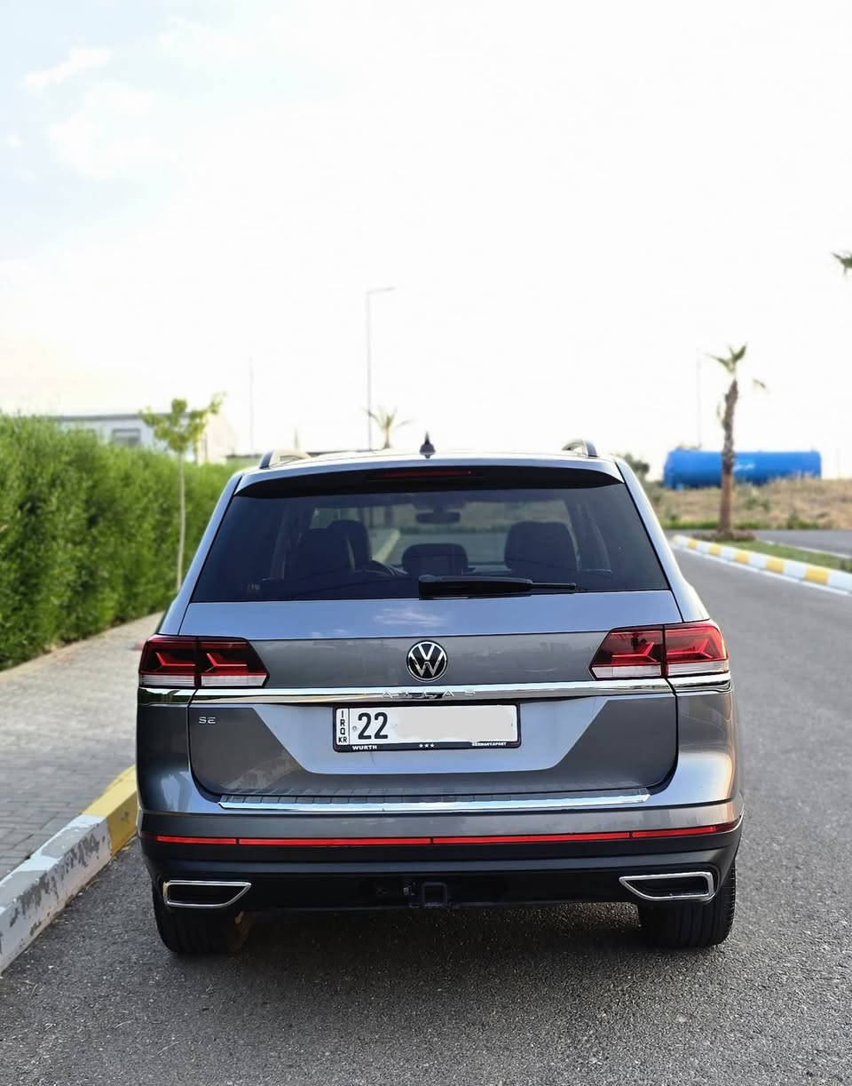 volkswagen atlas 2023🔥/***********
ئه تله س ۲۰۲۳ Se  
مقعد7
60 کیلومتر روشتیه
مه كينه 4 و توربو
نرخ 225 و مجال
سێ پارچەو نیو بۆیاغ
***********

عربي
اتلس ۲۰۲۳ مواصفات
se
7 راكب
ابواب بصمة كشنات هيتر
رادار
ثلاث قطعة و نص صبخ نضيف جدا
حادث جانبي
ماشية 60 كم
سعر 225 ورقة و مجال
مكان سيارة اربيل
ايرباك سكن و صفحة سليم
بدون شانصي
***********
