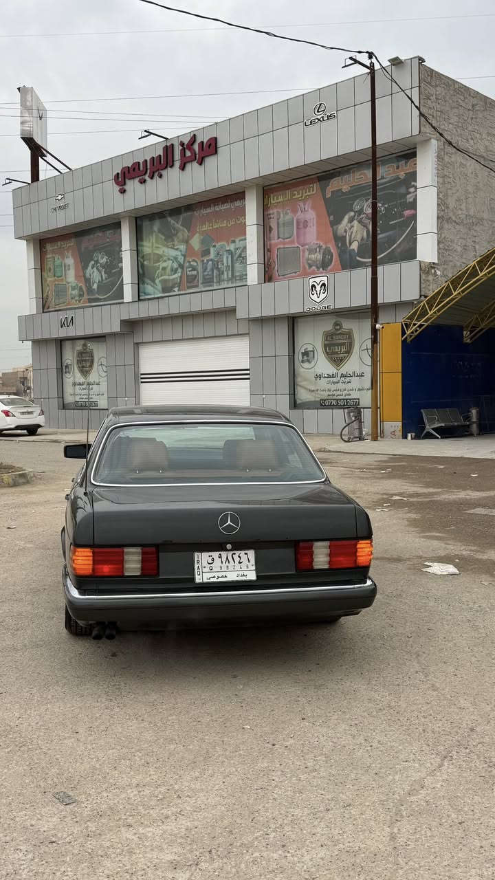 جامبو 560 sel
موديل ١٩٩١
صبغ عام للجماليه بدون حادث السياره 
محرك ٨ سلندر بلادي سنويه بأسمي تحويل مباشر 
السنويه تاريخ نفاذها سنه ٢٠٢٧ مكان السياره تكريت 
للمراوس ***********
