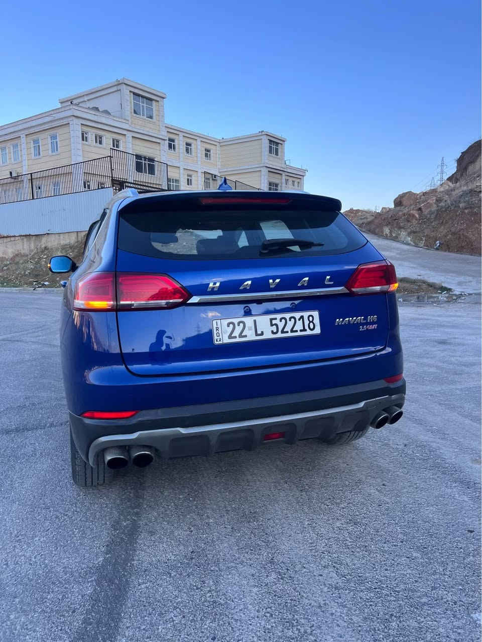 هفال موديل 2020حجم H6 محرك 2.0 توربو
سياره كير ومحرك وتبريد بشرط 
سياره رقم اربيل بس موجوده بدهوك 
سياره رقم وسنويه وهزه جديده 
سياره رقم اربيل و رقم انگليزي 
سياره باسمي ومكانها دهوك 
سياره تحويلها شرط 
سياره فقط 
جاملوغ يم سايق بخه صبغ بدون ضربه
بجم كبس دواخلها كلها وضع شريكه 
بجم وبدن وشواصي وايرباكات ودكمً
كلها وضع شريكه 
سياره ماشيه ٧٧ الف مايل فقط 
سياره فول مواصفات 
بانوراما و فتحتين بالسقف 
كوشن جلد و هيتر ومساج 
كراسي كهربائي 
تبريد مركزي 
شاشه وكاميره وحساس 
اكو هوايه مواصفات اخرى 
سياره مكانها دهوك 
سعرها ١٢٥ ورقه ونزل ٥ غرامه
*********** بيها واتس دهوك, العراق
