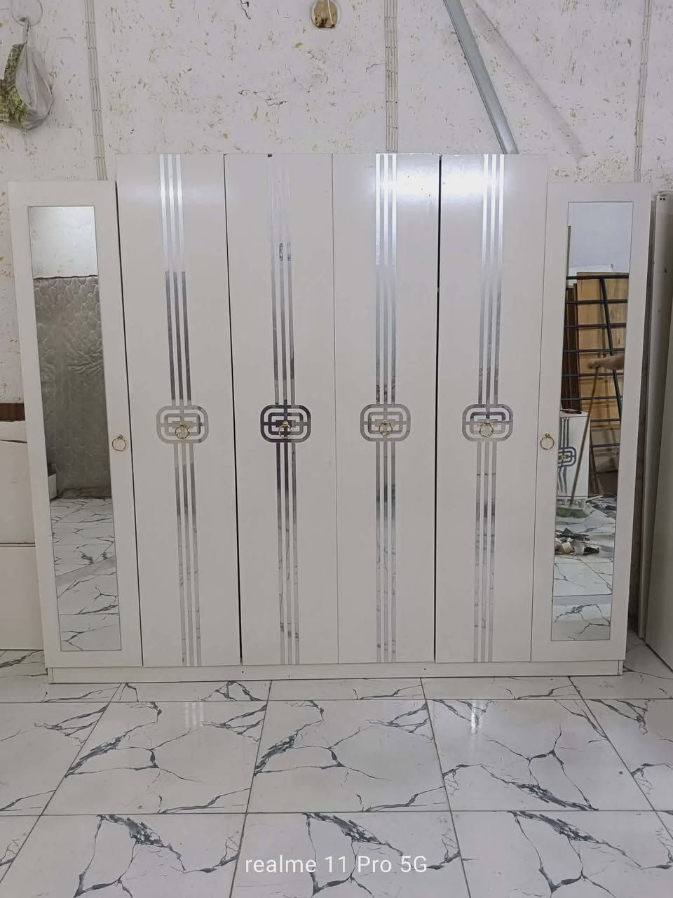 غرفة نوم تركي مستخدم😍💥 
 نضافة95💯
عدد القطع / 5
نضام / ابواب 🦋✨
سعر / 450🤍✨
شد ونقل داخل بغداد مجاني🛻
يوجود توصيل محافضات


**إذا كنت صاحب هذا الإعلان وتريد حذفه لأي سبب، رجاءا أرسل رسالة إلى الدعم الفني**
