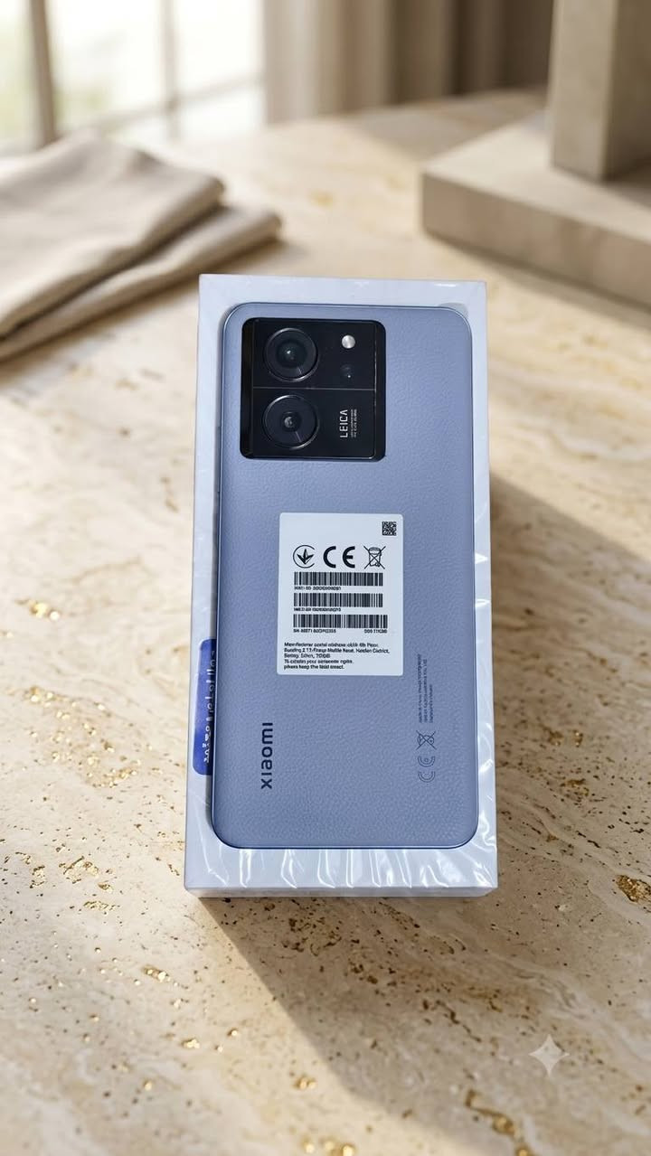 للبيع Xiaomi 13T Pro – نسخة 512GB 🔥 عالميه
للبيع شاومي 13T Pro لون الأزرق الجلد، الجهاز نظيف جدًا واستعمال شخصي.

✅ سعة 512GB.

✅ الجهاز ممفتوح أبدًا وما داخل أي صيانة.

✅ حالته ممتازة وشغال 100%.

✅ يجي وياه الكارتونة الأصلية.

✅ الشاحن الأصلي موجود. 120 W

✅ 2 كفرات هدية ويا الجهاز.

📸 كاميرا ممتازة، أداء قوي جدًا للألعاب 

والاستخدام اليومي، وشحن 120 واط سريع جدًا.

💰 السعر: 400,000 دينار عراقي قفل قفل قفل 

📲 للتواصل خاص


**إذا كنت صاحب هذا الإعلان وتريد حذفه لأي سبب، رجاءا أرسل رسالة إلى الدعم الفني**