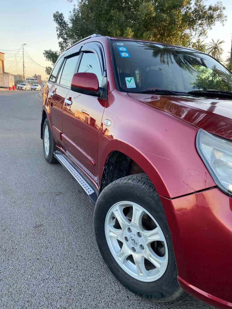 Chery Tiggo 2014 موديل 3
لون ماروني — ماشيه 87 ألف
فتحة سقف + تدفئة وتبريد + تدفئة بالكشن
سيارة نظيفة استعمال شخصي
بدون ضربه وبدون صبغ (عدا الطخه  الموضحة بالصور)

💰 السعر 77$ قابل للنقاش
📍مكانها حي الجامعه
***********:Asia
