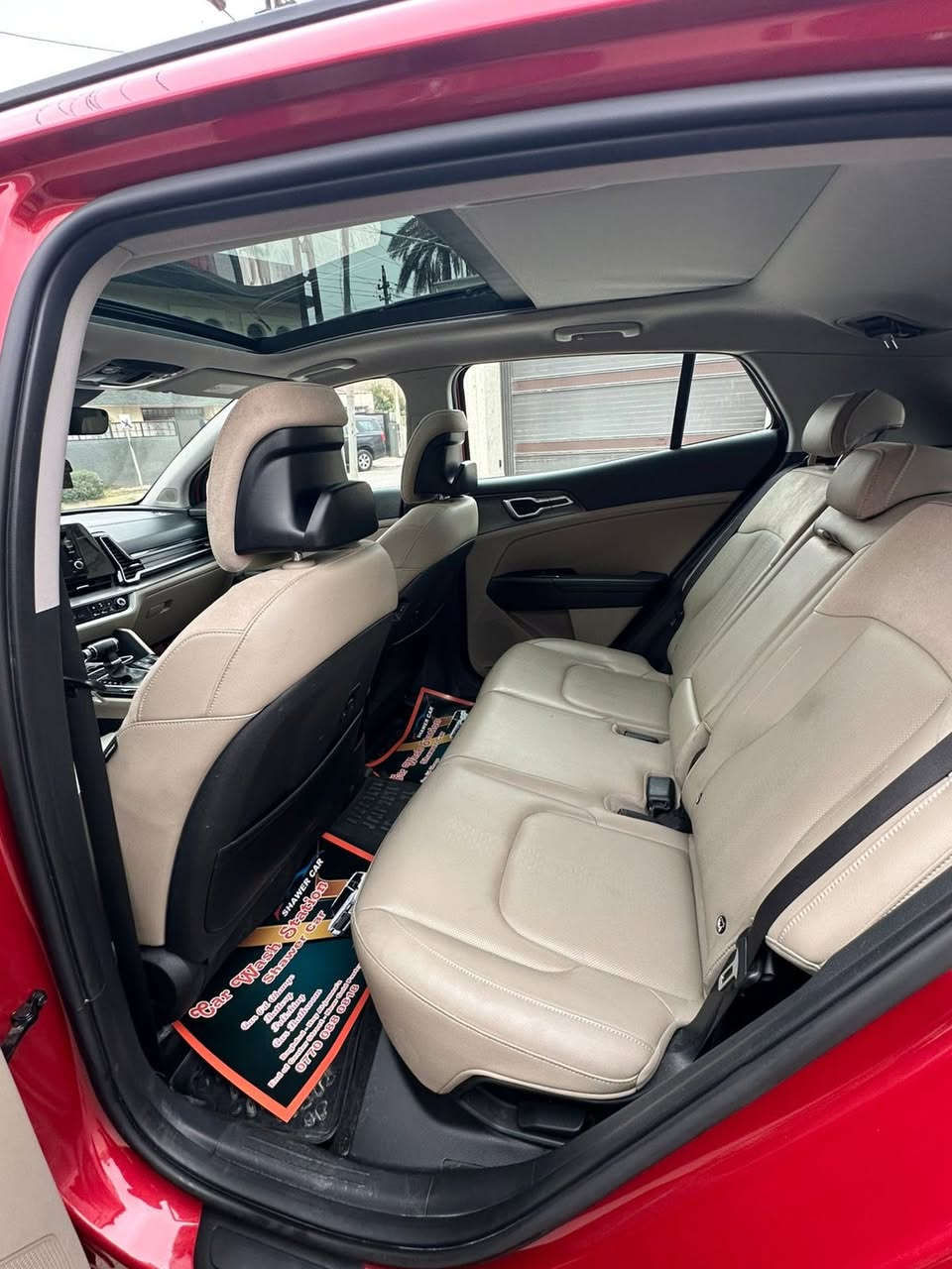 سلام عليكم  سعر 218 ورقة
كيا سبورتج موديل 2023 خليجي وكالة كفالة عامة شرط الفحص السيارة فول ١/١ بانوراما 

📌السعر 218 ووقة  

📞للاتصال ***********
رقم أربيل تريد وكالة او تحويل حاضر

مواصفات ١/١ 
لون مميز 
بانوراما 
كشنات بيجي جلد 
كشنات تدفىء وتبريد 
عدد AIR BAG 6 
حساسات أمامية 
حساسات خلفية
لايت زينون + LED
كشافات 
بك لايت LED
بانوراما 
ويل كب 19
4 دسك
ماسحة خلفية
اريل نفكيتر 
مفتاح التشغيل بصمة
تشغيل عن بعد
بصمة دخول الابواب
دشبول شاشة متصلة 
شاشة Apple Car play
كاميرا دوارة
الانارة الداخلية LED +لمس
حركة المقاعد الأمامية كهرباء
تدفئة تبريد المقاعد الأمام
تدفئة المقود 
مثبت السرعة Cruise
المودات والأوامر الصوتية
أوضاع القيادة  Drive Mode
فحص أنظمة السيارة 
حساسات اطارات 
فول تحكم مقود 
شفتات ستيرن
قطعتين تبريد
هاند بريك بصمة
‏ ABS 
‏Auto Hold - أوتو هولد
‏ ISO Fex - ايزو فكس 
نظام مانع الانزلاق
نظام نزول المنحدرات
النقطة العمياء 
اشارة في المرايا الجانبية
مخرج منفذ الطاقة 
‏  Bluetooth / USB 
دمام خلفي 
شاحن هاتف Wairlees
سيارة كلش جديدة وبالعافية الي تكون من نصيبة 

مكان سيارة بغداد
