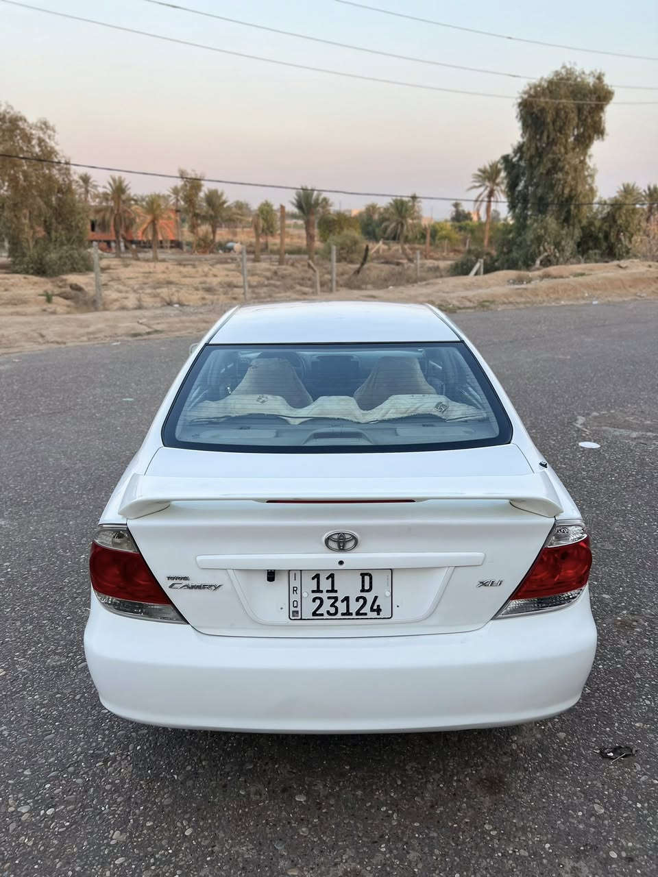 السلام عليكم
للبيع….نقداً فقط
-كامري 2006 خليجي XLI
-محرك 4 سلندر
-رقم بغداد دولي بإسمي تحويل مباشر
-تخم تاير جديد
-صدر امامي خلفي جاهز
-غرفة جديده/شاشة ايباد/كاميرا خلفيه
-3 قطعات و نص صبغ شرط بدون دواخل

📍صلاح الدين/بلد/الضلوعية
السعـر 98$ و بيها مجال 

للتــواصل
***********
***********
