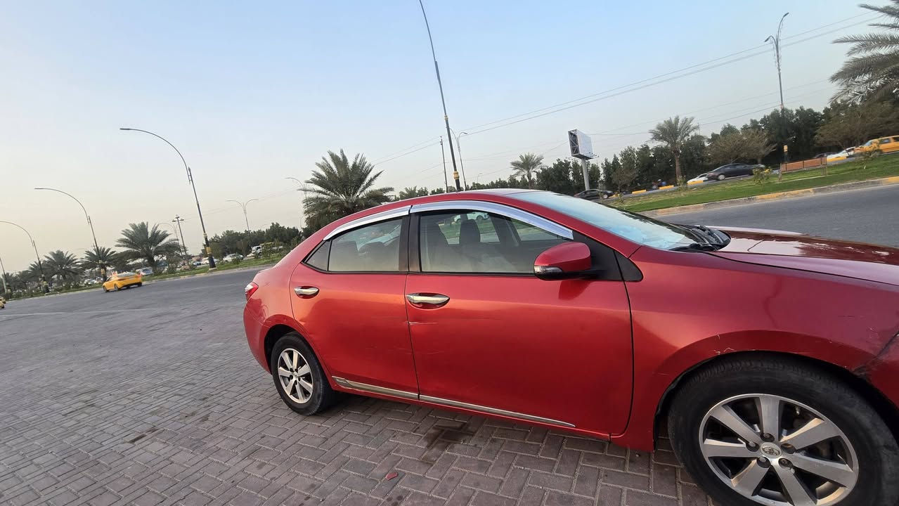 للبيع كورلا 2016 وكالة السياره مواصفات سقف شاشه كبيره تحكمات ستيرن مري شفط داخل لونين السياره بيها فقط الحادث بنيد وچاملغ  السياره رقم بغداد باسمي 

اخواني السعر 115 وبيها مجال للجاد واللي يريد يشتري يمرلي ويشلع عيوني وبرسم الخدمه اني 

مكانها كربلاء 
***********
