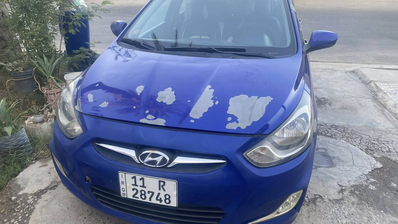 اكسنت هاج باك وارد موديل 2012 ماشية 85 الف ميل حادثهه قبغ جنطة  الصبغ مكشر في بعض الاماكن وبيهه طخات ورصعات تبريد وتدفئة والمحرك والگير بحاله ممتازة شاشة وحساسات خلفية السيارة باسمي مكانها باليرموك السعر المطلوب 76 وبيهه مجال  للتواصل 
***********
