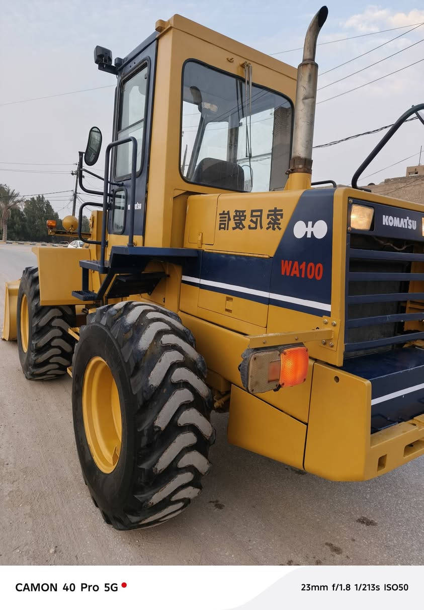 السلام عليكم 
دخول جديد وارد اليابان 
شفل كوماتسو حجم 100 WA
محرك 6 سلندر 
كير ميكانيكي 
عداد العمل 2000 ساعه
تخم تاير مكفول كفالة عامه 
المكان النجف الاستفسار 
***********//***********
