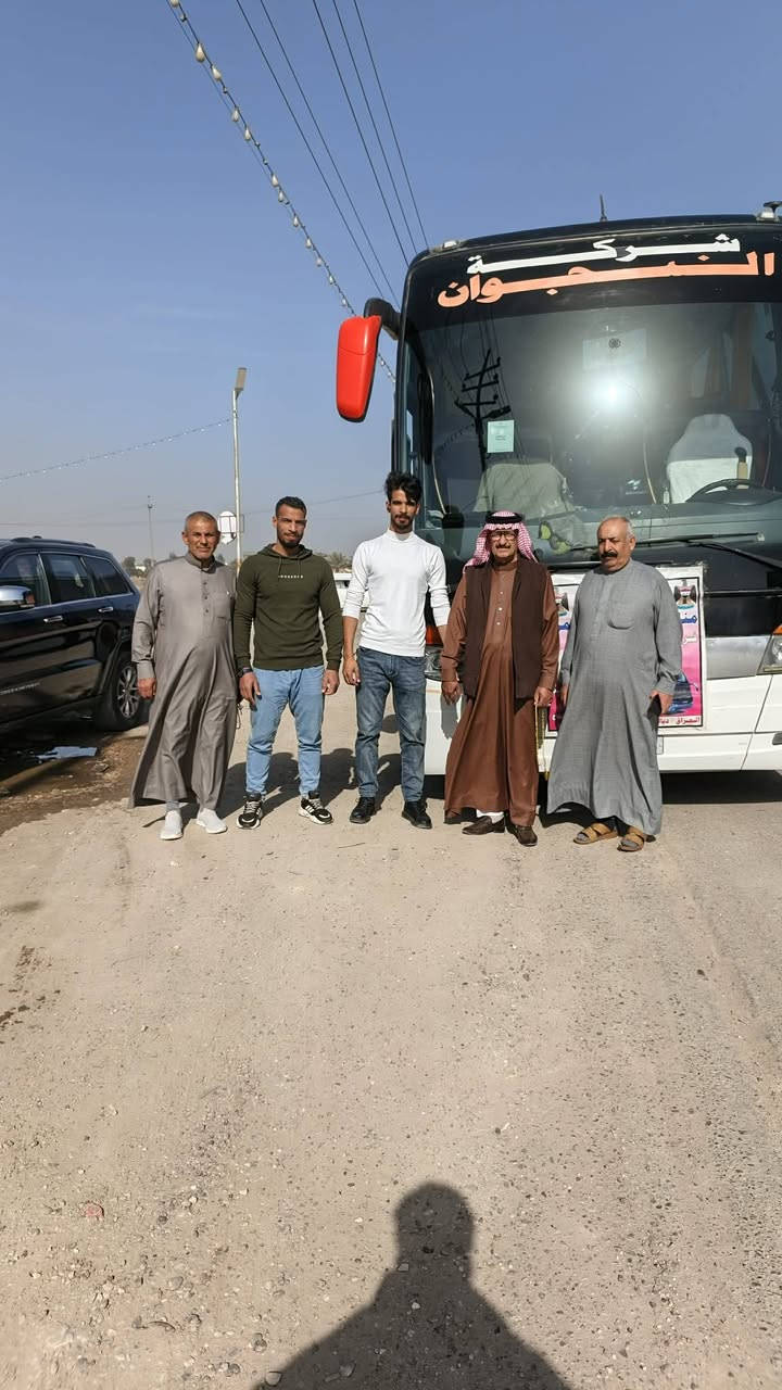 الحمد لله رب العالمين.... مغادرة معتمرينا الأعزاء متوجهين إلى الديار المقدسه لأداء مناسك العمره المفرد لشهر شعبان المبارك.. نسأل الله القبول والتوفيق وسلامة الوصول لهم.. رحلة البر 2/1/2926
مستمرين باستلام جوازات رحلة البر والطيران لعمرة شهر رمضان المبارك بابل الإسكندرية الحصوه مجاور صيدلية *********** ***********
