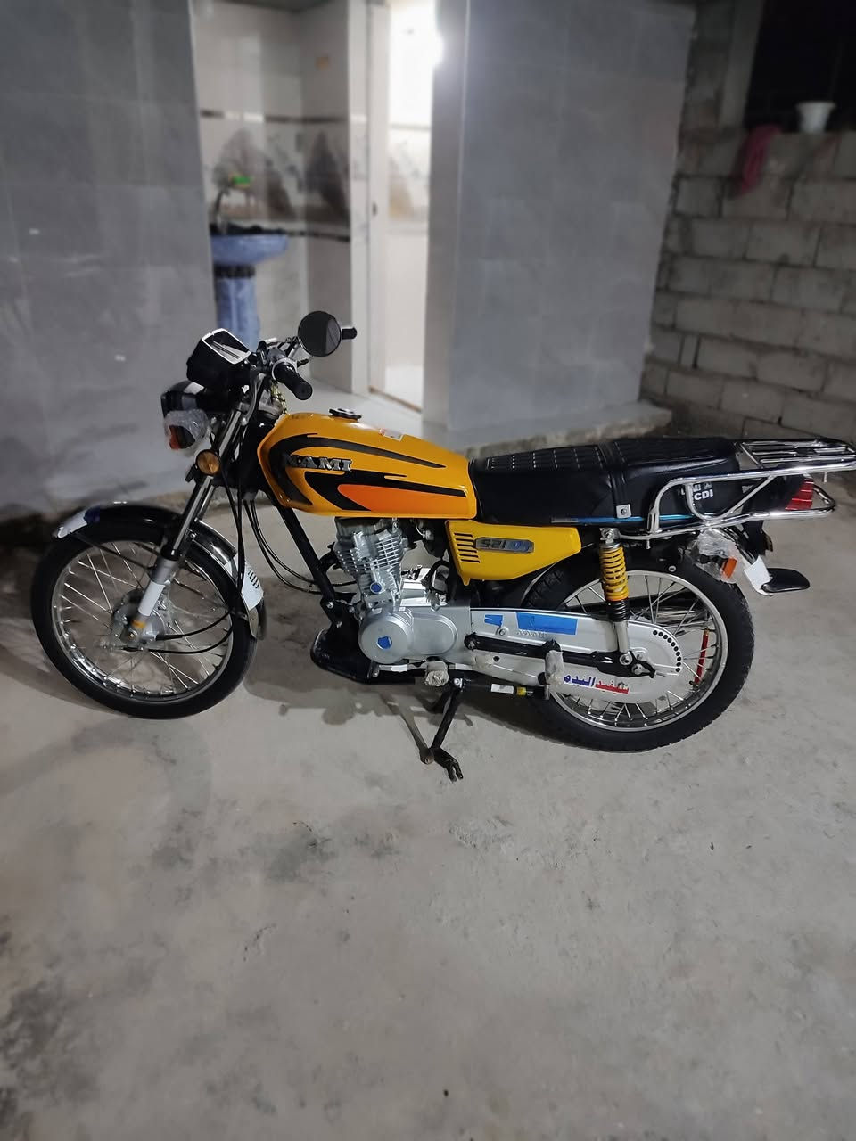 سلام عليكم دراجه نامه شلامجه سنويه دراجه خير من الله شغل وطلع مكفوله من كلشي وكلهه اصلي دراجه شاصي 13سنويه والباقي 24كله اصلي مكاني واسط السعر خاص  اي استفسار خاص ***********
