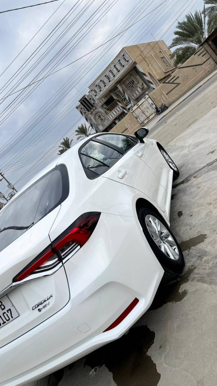 السلام عليكم 
كورلا 2025 هايبرد شكل الخليجي 
فول مواصفات جديدة كلش السيارة 
رقم بصرة بسمي تحويل ثاني يوم 
بصمة 
تخم تاير جديد مال شركه
حداديه جديدة 
ماشية 6000 زيرو 
تحكم ستيرن 
مثبت سرعه
تحذير عند الخروج عن المسار 
بيها مواصفات كلش هوااي 
المكان البصرة قضاء المدينة 
السعر ١٦٤ وبيها مجال بسيط
الرقم :***********
