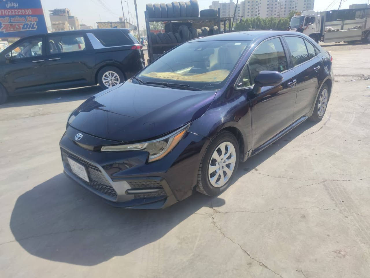 السلام عليكم
كورلا للبيع وارد امريكي  مكينه 1800 
السيارة ماشية 79 الف كم 
السيارة بيها حادث من امريكا جاملغ وباب 
وبيها قطع صبغ من امريكا 
السيارة كامله من كلشي ومكانها بغداد 
السعر 130 وبيها مجال 
للاستفسار الاتصال 
***********
