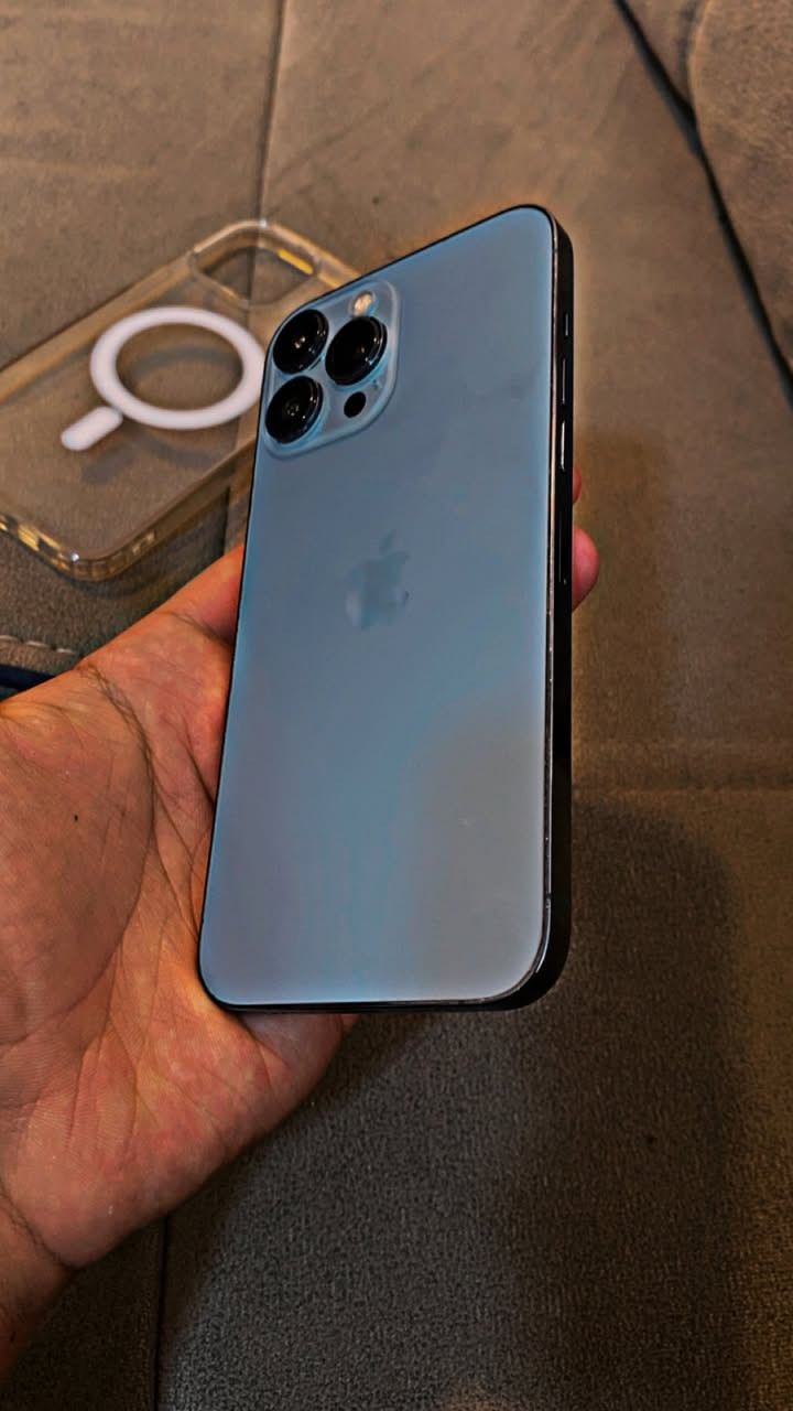 ايفون 13Pro Max
بطاريه 88
ذاكره 256
الفطر بالزكه مو بالشاشه !!!!!!!!!!!
الشاشه مستبدله اولد اهل المبايلات يعرفون شنو اولد
مكاني بغداد 
سعر مناسبب جدداااا
تواصل ***********

