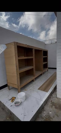 نجاره • تبديل وجه صندليه • صاج ٥ ملم