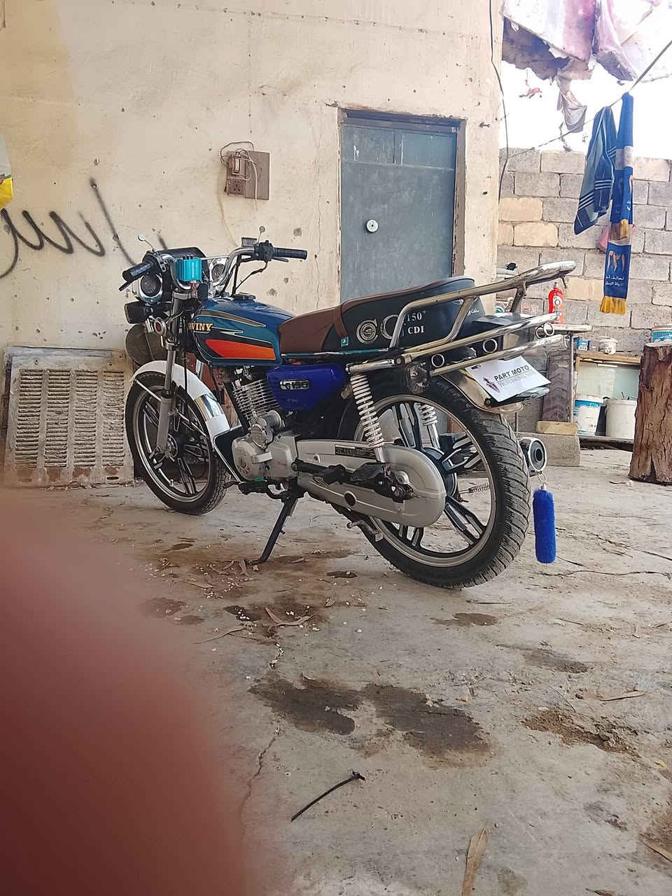 السلام عليكم دراجه سيفان موديل 2021 كهربائيات كلها شغاله تخم تاير كلشي جديد السعر 500 الف وبيها مجال حك الجيه /عنوان: بعقوبة
***********
