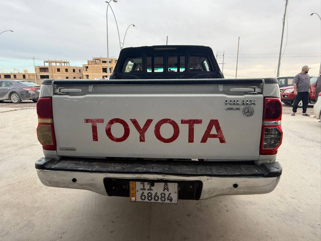 بيكب تيوتا
موديل ٢٠١٤
شاصي ١٢
شركة ساز
كير اوتو
محرك ممفتوح
مكفوله من الصبغ 
بيه بارد بسيط 
باب سايق 
وبل بدي امام التاير الخلفي من الجهه اللخ
رقم بغداد دولي 
تحويل مباشر 
السعر ١٩٠ وبي مجال
المكان الانبار 
الرقم ***********
