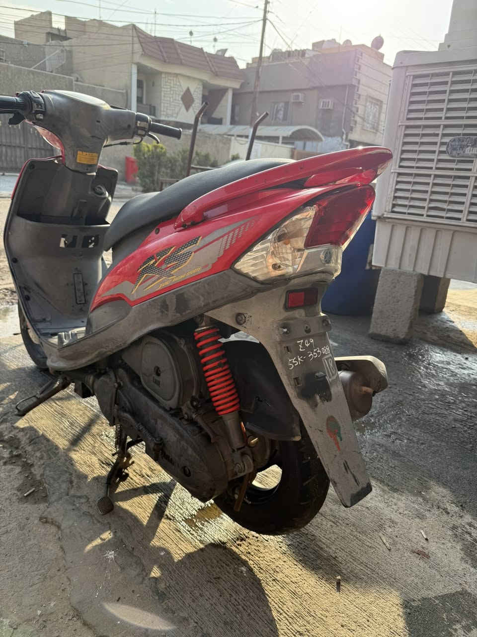 سلام عليكم عدله بجيس للبيع لحد يكلي شبيها دراجه اي نقص مابيه كفاله كفاله دراجه نقصها بس سايق تجي تفحص وجيب وياك 10 فيتريه اذا معيوبه دراجه تاخذها بلاش وتروح مكينه بلاد 49 خير من الله شلعه معدل سلف هندر كهربائيات كلها شغاله لحد يكلي بيش وبيش من الاخير دراجه عارضها بواحد وبيها محال قليل كلش مكان دراجه بياع او دوره خابر وتدلل 
هـ ‭0770 591 0790‬
