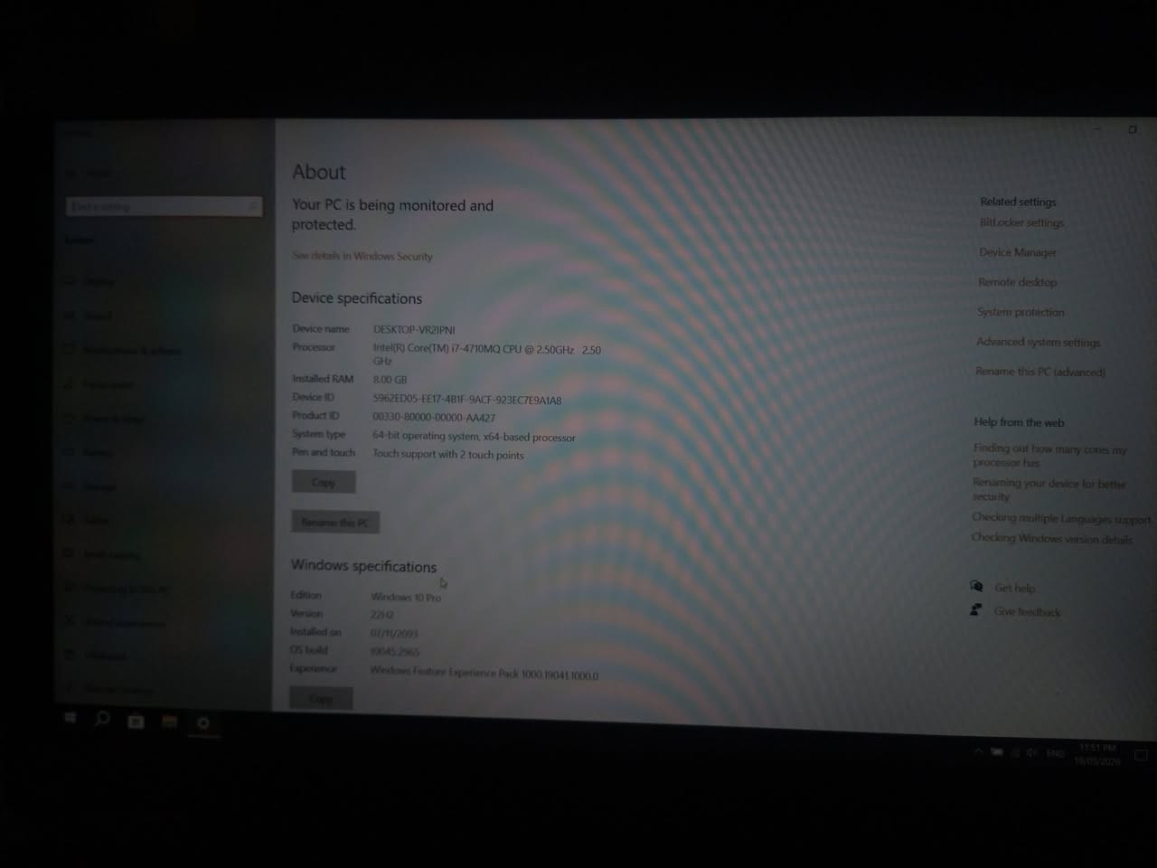 السلام عليكم
لابتوب للبيع core i7 الجيل الرابع 
الرام 8
ويندوز 10
جهاز نظيف
ويرهم للالعاب والبرمجة والهندسة والاستخدام اليومي السعر 250 الف وبي مجال


**إذا كنت صاحب هذا الإعلان وتريد حذفه لأي سبب، رجاءا أرسل رسالة إلى الدعم الفني**