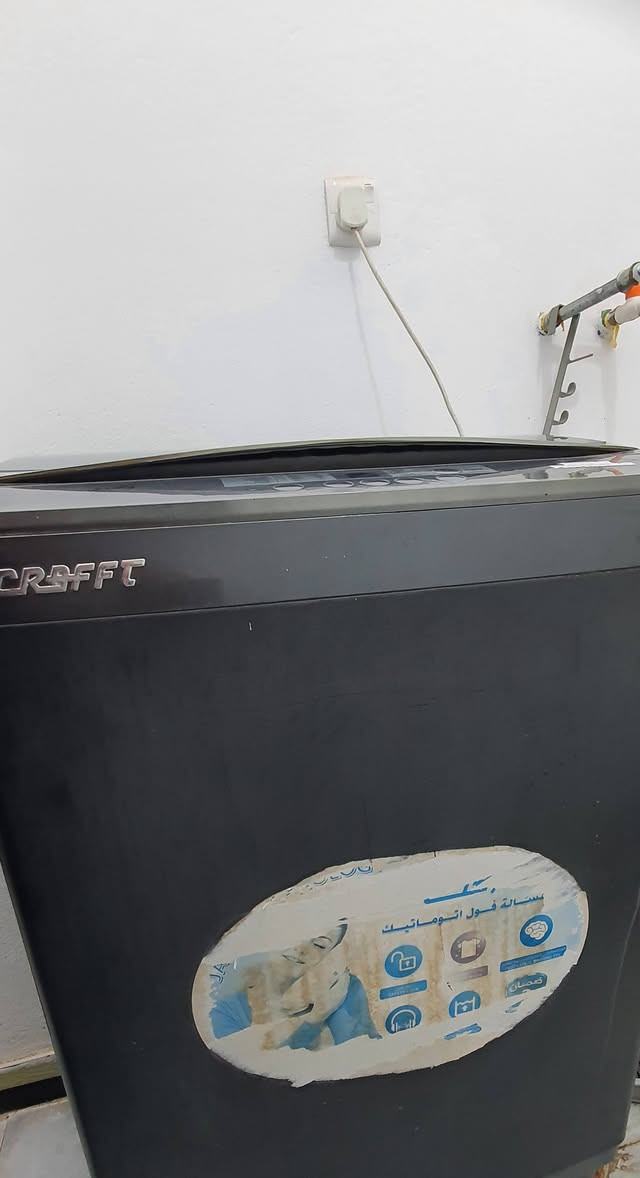 غساله كرافت 18 k كيلو 
جدا نضيفه للبيع


**إذا كنت صاحب هذا الإعلان وتريد حذفه لأي سبب، رجاءا أرسل رسالة إلى الدعم الفني**