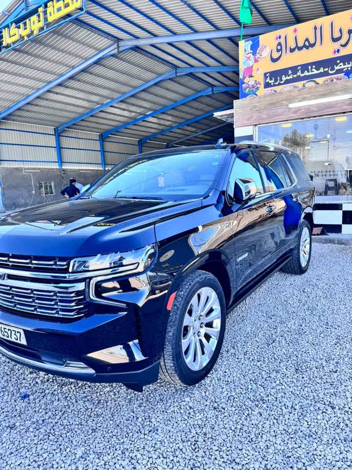 السلام عليكم تحية طيبة
شيفروليه تاهو بريمير 2022

مكفولة وكالة المنصور
🛞 ماشية 92000 KM

🚘 رقم اربيل بأسمي 🚘 

📃 اليكم التفاصيل الآتية 👇🏻

🚘 خليجي 

🚘 موديل 2022

⚙️ حجم المحرك V8 5.3L

⚙️ مرتبط بناقل حركة أوتو 10 نمر

⚙️ يبلغ عزم الدوران 519 نيوتن / متر 

🐎 بقوة 355 حصان 🐎🐎

🔑 مفتاح التشغيل بصمة 

🔑 تشغيل عن بعد 

🪟 بانوراما 

🚗 فتح الصندوق كهرباء 

🚗 دفع رباعي AWD 

‼️ اريل نفكيتر 

📍حساسات أمامية 

📍حساسات خلفية 

💡لايت زينون + LED 

🔦️ بك لايت LED 

🚘 دخول بصمة ذكي 

🛞 حجم الاطار 275/50R22

🛞 ويل كب 22

🛞 حساسات ضغط الاطارات 

✨️ اشارة في المرايا الجانبية 

✨️ المرايا قابلة للطي كهرباء 

🌧 ماسحة خلفية 

🎈عدد AIR BAG 8

🚗 نوع الكير / تعليق

🚗 هاند بريك كهرباء 

🖥 دشبول شاشة ديجيتال 

🖥 شاشة Apple Car play 

🖥 شاشات خلفية ترفيهية  

📷 كاميرا دوارة 

📷 4 كاميرات 360

📷 كاميرا في المرآة الوسطية

💡الانارة الداخلية LED 

⭕️ مقود جلد حياكة  

⭕️ شفتات مقود 

🛣 مثبت السرعة Cruise 

🎶 المودات والاوامر الصوتية 

🔋شاحن هاتف Wireless 

⚡️مخرج منفذ الطاقة 

🔍فحص نظام السيارة 

💺تتسع المقصورة ل 8 ركاب

💺المقاعد جلد 

💺حركة المقاعد الأمامية كهرباء 

💺تدفئة وتبريد المقاعد الأمامية 

💺تدفئة مقاعد الصف الثاني

💺ذاكرة وضعية مقعد السائق

👶 مثبت مقعد الطفل ISOFIX 

❄️ ثلاجة 

❄️ تبريد لمس مناخين منفصلين 

❄️ 3 قطع تبريد 

🚘 أوضاع القيادة Drive Mode 

🚘 أوتو هولد Auto Hold 

🧱 رادار

🧱 نظام تعليق هوائي (جكات) 

🎲 تحذير النقطة العمياء 

⛷️ نظام مانع الانزلاق 

⛰️ نظام نزول المنحدرات 

🛣 نظام تحديد المسار

⚙️ نظام اطفاء وتشغيل المحرك التلقائي

🛣 نظام مساعد الركن التلقائي

🚘 تطعيم الدواخل ألمنيوم

كفالة عامة من الصبغ والبارد ودبل كود

السعر 575 $ وبيه مجال

مكان السيارة بابل 

الاستفسار/ ***********
