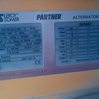 مولدة بيركنز • ٨٠KVA ستامفور • بحاجة رنكات