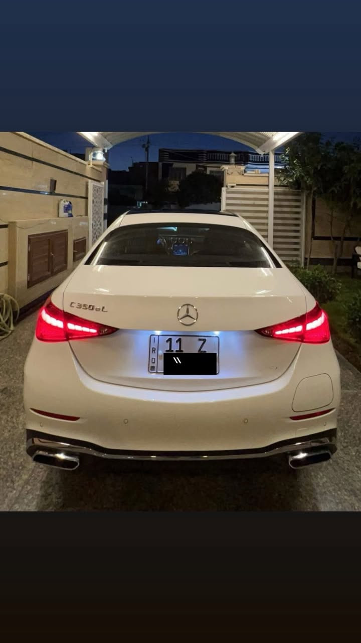 مرسيدس c للبيع  بلك ان
بسم الله الرحمن الرحيم 
مرسيدس 350eL 2024  
زيرووووو صفر كيلو 
كفاله 100‎%‎  
تعمل ع نظام البانزين + هايبرد + شحن 
اقتصادية جدا
يوجد فيها شحن سريع + بطيء 

سياره فول مواصفات 
فول الفول اعلى فئه 
لد امامي خلفي 
جكات تصعد وتنزل 
زنون بلاد 
حساسات مامي وخلفي 
تحكم استيرن جهتين 
رادار امامي 
رادار جانبي 
رادار خلفي 
مري شفط 
اشاير بلمري 
كشنات جلد 
بانوراما 
كشنات ٤كهرباء 
السياره بيها مواصفات كلش هواي ما ذاكرها
مكفوله كفاله عامه

رقم بغداد مميز 

السعر خاص 

للاتصال ***********
