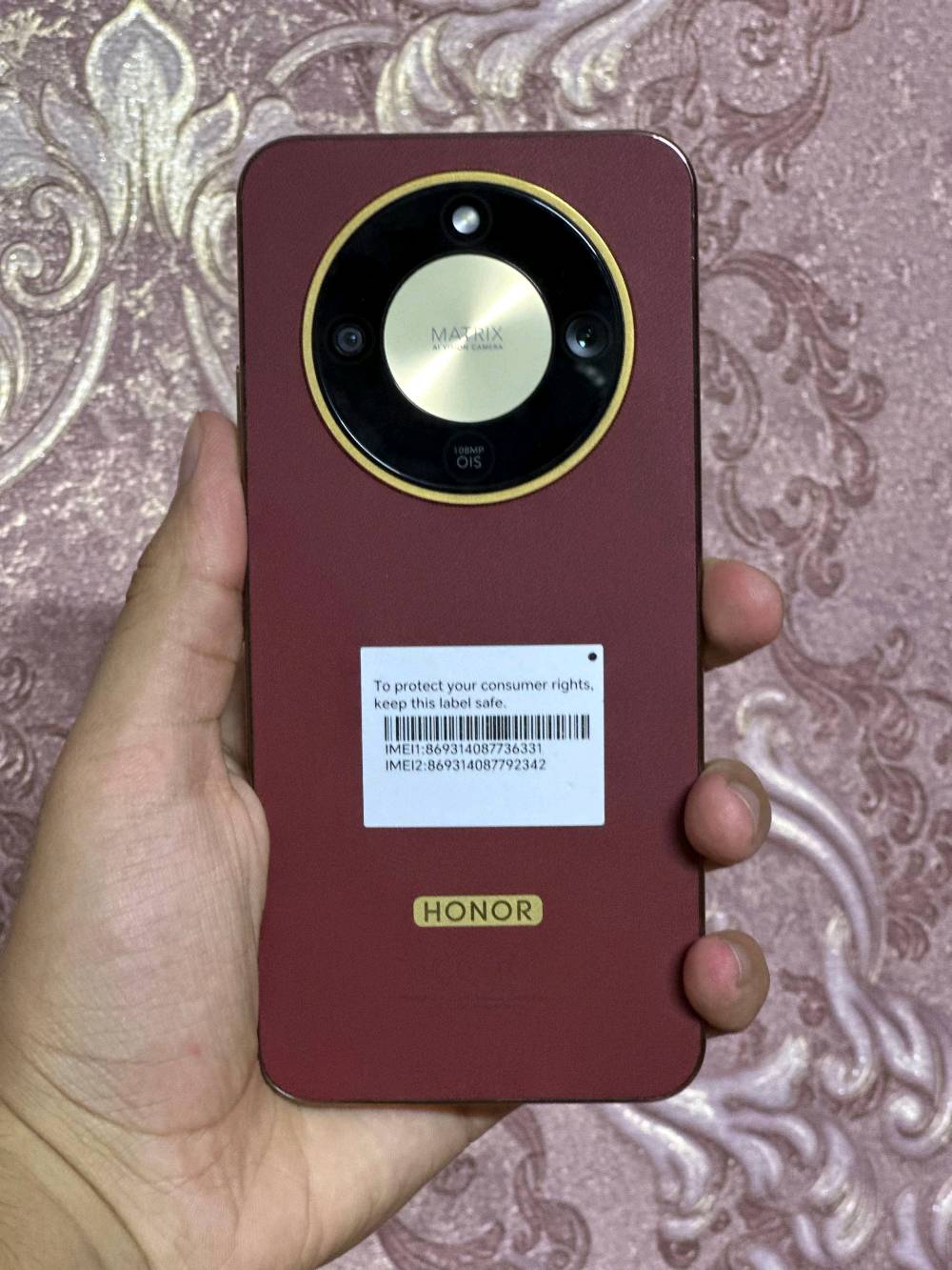 السلام عليكم
جهاز HONOR X9b نسخة 5G
ذاكره 256
معالج Snapdragon ببجي 90 افريم
النضافه 100
كل غراضه موجوده
العنوان الفلوجه حي نزال
*********** تواصل واتساب
السعر 450 انطيك ضمان 3ايام
