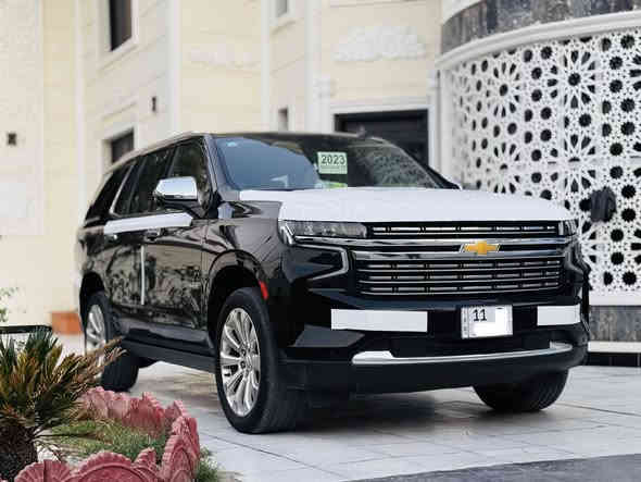 ﷽
🔥🔥بسعر مناااااااسب جدا🔥🔥
‏‎سلام عليكم 💛
 للبيع  او مرارس 🌹
تاهو 2023 برايمر اعلى فئه فول للاخير
شوفرليت تاهو برايمر  CHEVROLET TAHOE PREMIER 2023 
اللون: اسود BLACK
مكينة 8 سلندر
عداد المسافات: 59 الف كيلو متر
المواصفات: خليجي وكالة المنصور 
رقم بغداد باسمي فول مواصفات ١/١
بانوراما
جكات
كراسي جلد اصلي(عسلي)
كراسي اثنين كهرباء
كراسي هزاز(عند اقتراب السيارة من اي شي)
كراسي خزن(ميموري)
كراسي(تدفئة+تبريد)
كراسي تدليك
كراسي خلفية كهرباء
كراسي خلفية تدفئة
تبريد خلفي شاشة
شحن الهاتف لاسلكياً
رادار
تحديد مسار
كروس سرعة
داتا شو DATA SHOW
نظام AUTO START
هاندبريك دكمة AUTO HOLD
نظام DETECT OFF
نظام مانع انحدار
٦كامرات ٣٦٠ درجة
خمس بصمات
فول تحكم استيرن(جهتين امامي+جهتين خلفي)
استيرن كهرباء
استيرن تدفئة
شاشة عرض الاعطال
دوسة كهربائية
صندوك كهرباء (شفط)
دبل حساس (امامي+خلفي)
مانع تزحلق
فور ويل
شاشة امامية كبيرة اصلية عدعم ابل كار بلي واندرويد اوتو
شاشات خلفية اصلية
تشغيل عن بعد
دوسات كتابة CHEVROLET
اشارة بالمري
مري كهرباء(شفط)
#نقطة_عمياء
لايت عدسة زنون(عالي+ناصي)
لد أمامي خلفي 
وباقي مواصفات البرايمر معروفه
ملاحظه // السياره بيها ربع باب السايق صبغ رش بدون دواخل فقط باقي كفاله من جميع النواحي كامل بدون نقص خلاص والسونار موجود وشرط الفحص سياره جديده جداً 

🟩 السعر المطلوب  _ ( 535 $ )💸💸قفل                            
ماكو هيج سعر بهيج نظافة مستحيل 
لاستفسار الاتصال ع الارقام التالية 📲📲 
      
‏( *********** // ‭0781 578 1463‬ ) 

تحياتي لجميع 🌹 🌸 🙏🏻
الموقع 
‏https://maps.google.com/?q=32.753235,44.410568
