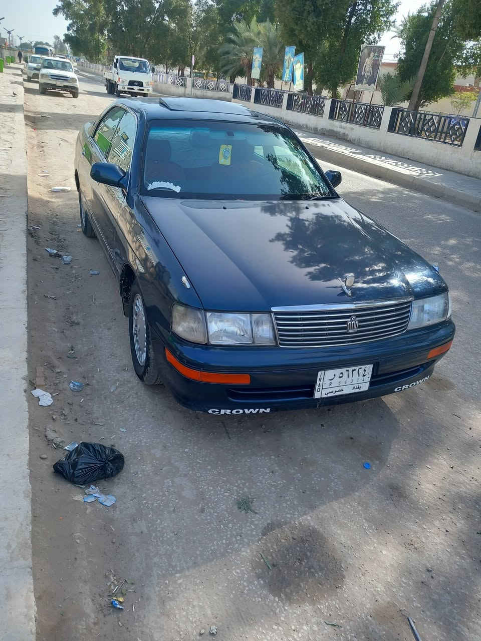 السلام عليكم 

  (اقرء التفاصيل للخير)
كراون بطه (مراوس اوبيع)
1موديل 94   سنويه لل 26 بسم صاحبي مداور بنفس اليوم 
2سياره مكفوله كفاله عامه من الدعاميه لدعاميه 
3مكينه وكير بل كارتون
4تبريد نقص غاز+باتري جديد + حداديه اماميه وخلفيه جديد + راديتر جديد + تخم تايرات جديد 
5 دواخل كله جديد دشبول وكشنات وبطاين كله مدوشم وجديد 6سيارة مصبوغه للجماليه اثرد جراد
سياره جديده بمعنه الكلمه مكفوله من كص ونقل جثه والاوصوليات كله جاهز وجديد ما جناي برغي ما ذب عليه  مكاني دوانيه قضاء عفك ***********
السعر/75وبيهه مجال
