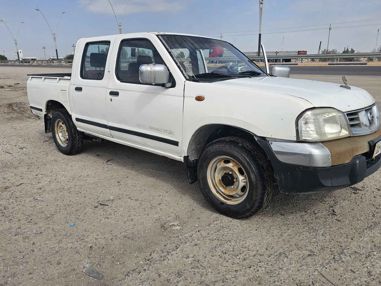 السلام عليكم 
بيكب نيسان شبوط
2008
كير اوتوماتيك 
دواخل نظيفه
مكينه جديده
 حداديه جديده
تخم تاير جديد
كير مكفول 

كهربائيات كلها شغاله
تبريد شغال 

ماعدا البدي بي ملاحظات غير مكفول
مكصوصه شاصي
سعرها 60
***********
البصرة الزبير
