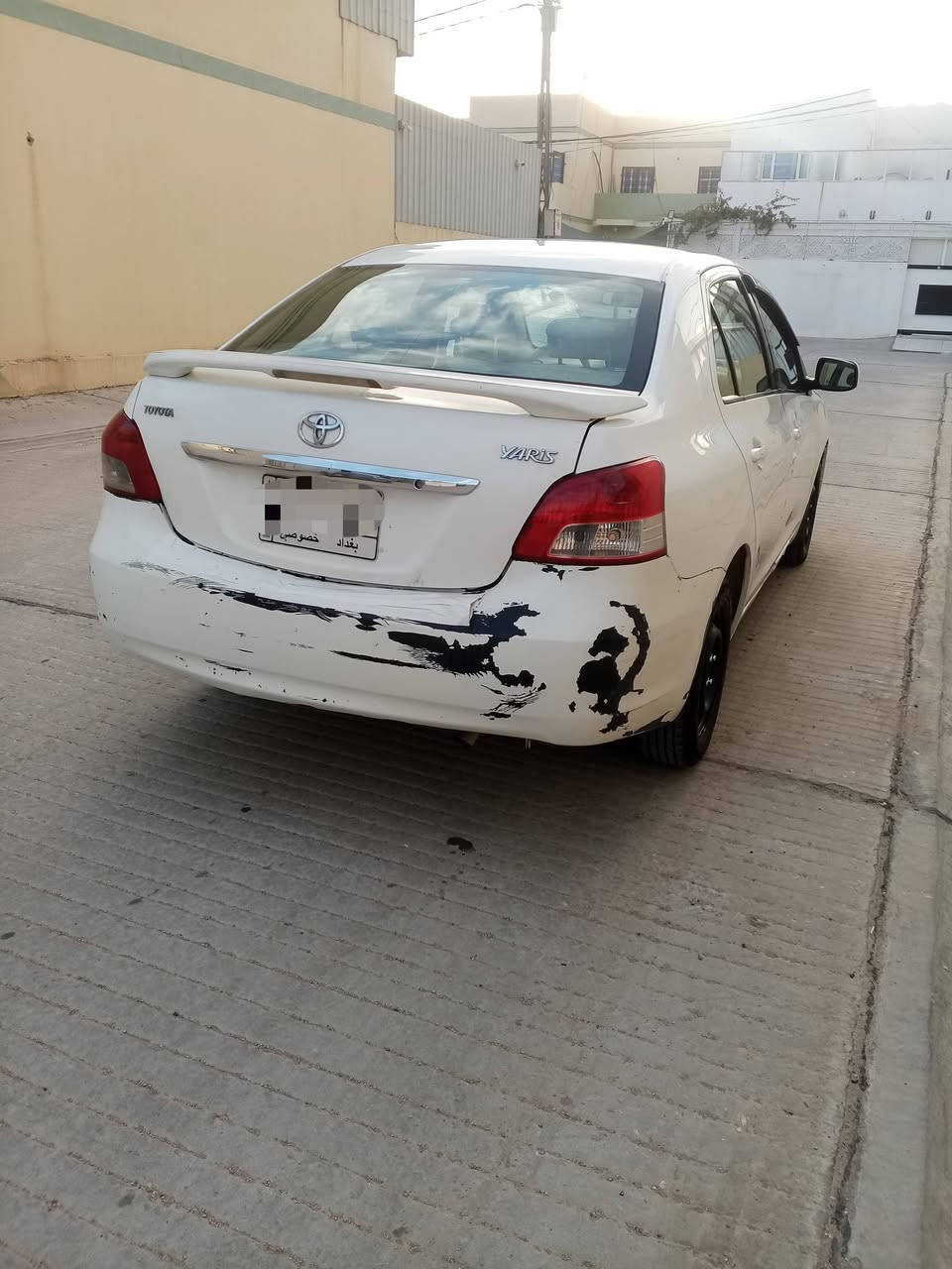 من رخصة الأدمن المحترم.... 
للبيع تويوتا يارس موديل 2007 خليجي
1. جام كهرباء 
2. كيجات دبل رون 
3. محرك 1500
4. تحكم مري جهتين 
محرك وكير جديد وكفالة شرط تدفئة تبريد  حدادية امامي خلفي جديدة بطارية جديدة تخم تاير ابيع مصبوغة حزام بيها اربع قطع صبغ فقط رقم بغداد بسمي تحويل ثاني يوم 
ملاحظة : ـ السنوية صاقطة صالرلها شهرين 
مكانها /النجف الاشرف 
السعر 75$ ورقة وبيها مجال
رقم الموبايل /***********
