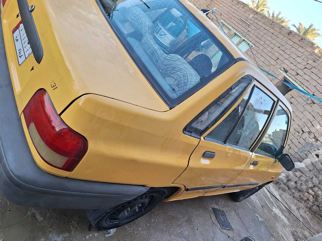 السلام عليكم سايبا للبيع موديل 12رقم كربلاء سنويه ل 27مصفرة هيه وغرامات تحويل مباشره مكينه وكير وحداديه كله بجيس سيار معمره عله يدي بس تركب وتروح سعرها ٣٠ ورقة مكاني كربلاء رقم التليفون ***********
