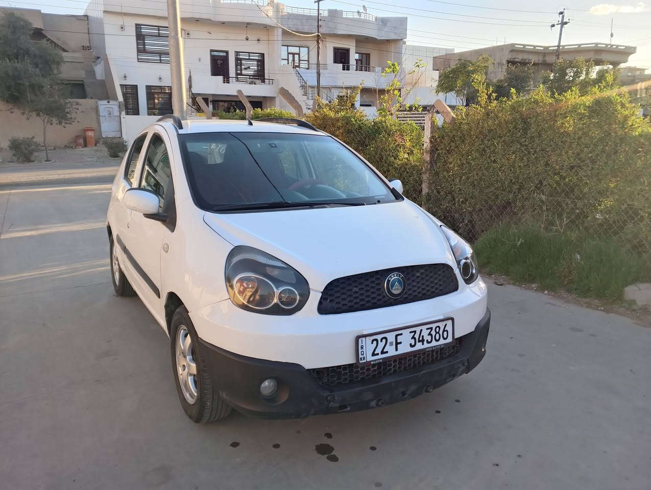 سلام عليكم باندا كروز 2014 محرك كير اوتو. شرط سنويه وهزه جديد لل 29  وبسمي بيها مكانين اصغار صبغ شاشه كامره تخم تايرات جديد سعر 60 ومكان كركوك   ***********
