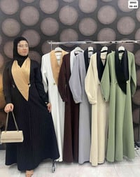 فستان • دابل تركي • مقاسات ٣٨-٤٨