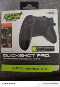 هذا ملحق ليد تحكم الإكس بوكس 🎮 اسمه Quickshot Pro من شركة Bionik، ومخص...