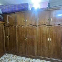 للبيع غرفة اخشاب كاملة مع بوفية فراش وثلاجة نظيفة حيل  للاستفسار الاتص...