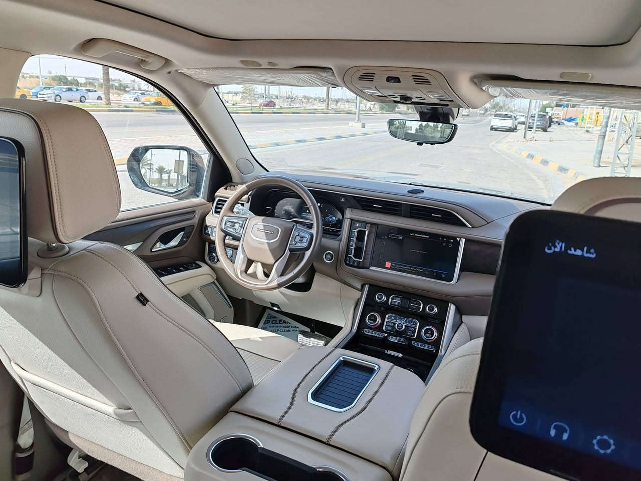 Gmc Yukon Denali 2022 
يوكن دينالي 2022 خليجية وكالة المنصور مغلفة ppf 
تحويل مباشر ب اسمي رقم بغداد الجديد 
اللون : اسود  ماشييه 61 الف
السعر : 49 الف دولار 
سياره مكفوله  بدون صبغ بدون حادث
‎ جكات تصعد وتنزل 
‎اربع كامرات
‎حجم المحرك :6200 
‎عدد الاسطوانات : 8 اسطوانات ( 8 سلندر )
‎* سقف بانوراما 
‎* المقاعد كهربائية تدفئة و تبريد
‎* مقصوره الركاب من الجلد الفاخر + خشب ملكي 
‎* شاحن وايرلس لاسلكي
‎* نظام الرؤيه : 5 كامرات رؤيه شامله ( BIRD VIEW )
‎* نظام التعليق مستقل
‎* كشنات ميموري خزن
‎* نظام الصوت BOSE سماعات عدد 10
‎* دوسات كهرباء + اناره LED
‎* نظام سحب مقطوره تحكم كامل + كامرة لرؤية المطوره
‎* داتا شو
‎* تشغيل بعد 
‎* 5 بصمات 
‎* تحديد مسار 
‎* لد امامي 
‎*مري شفط 
‎* 4 كامرات 360 درجه 
‎* رادار 
‎* جنطه ذكيه بلقدم تنفتح وتنسد 
‎* ويل كروم 22 حجم وعليها تخم تاير جديد برجستون 
‎* شاشات خلفيه 
‎* جميع الكشنات كهرباء
‎* كشنات تدفئه تبريد 
‎* دوسات شفط 
‎* شاحن واير ليس
‎* ثلاجه

@ملاحظات مهمة جداً@
1)السياره بيها تعديل pdr اباب السكن بحدود ١٥ سم
2)المكينة مفتوحة بسبب الدهن الخطأ
3) مكان السيارة كربلاء 
للاستفسار اكثر
***********
***********
