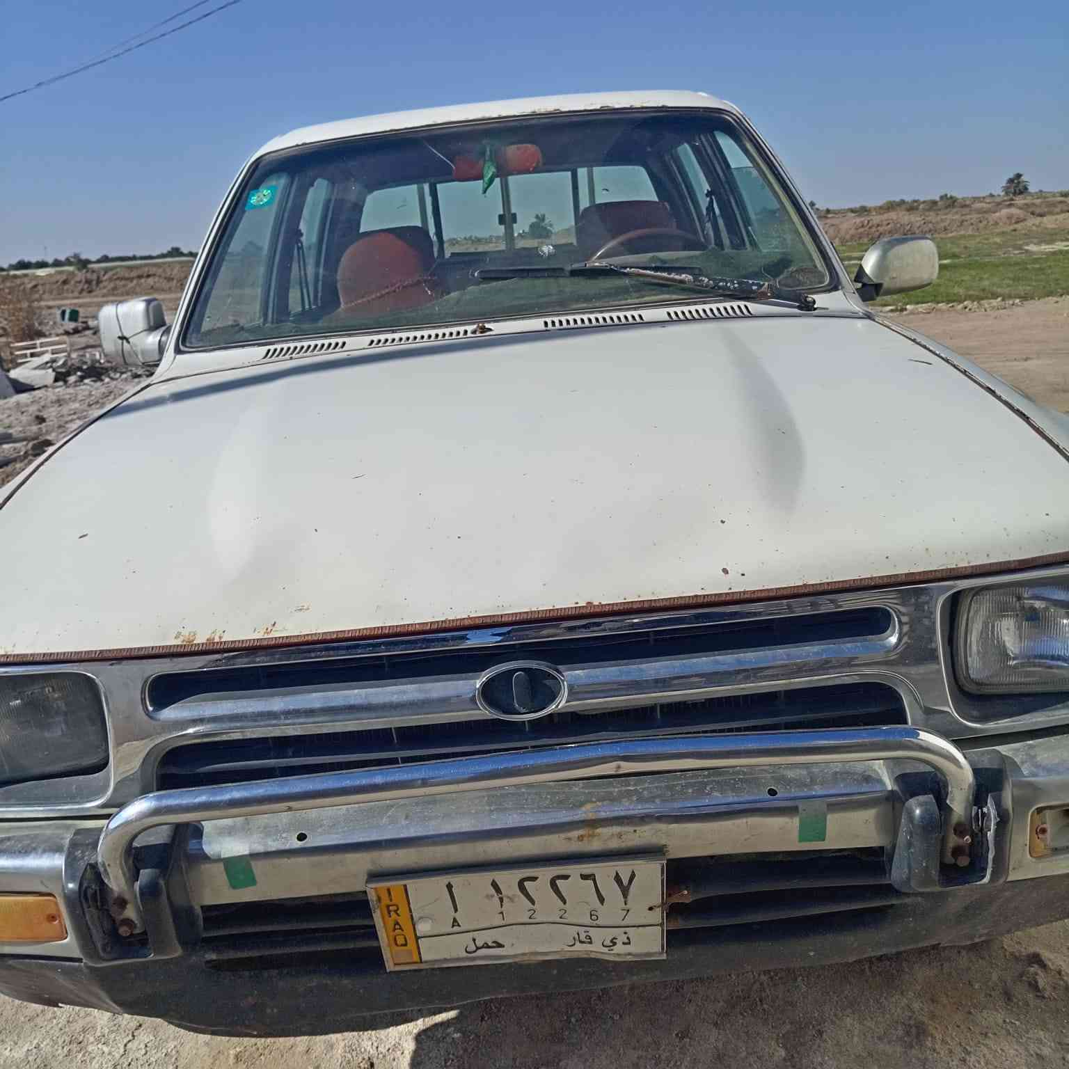 السلام عليكم تيوته البيع موديل 93 محرك ونجي سته سلندر كير عادي رقم ذي قار مشروع وطني السعر 40   الشراي يتصل ***********
