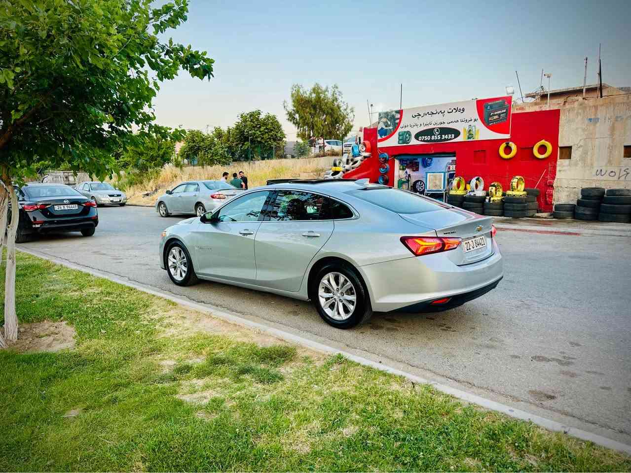 ماليبو مواصفات Lt 
موديل : 2022
75 مايل ماشية 
 بنوراما و لايت ليدو تشغيل عن بعد و بريك بصمة و بصمة و ويل 17 و كشن تدفئة ...الخ.
نص بونيد صبغ و 1جملوغ تبديل بلادي بدون دواخل 
 سونار موجود داخل منشور 
سعر : 115$ 
***********  _ ***********   + واتس اب أربيل, العراق
