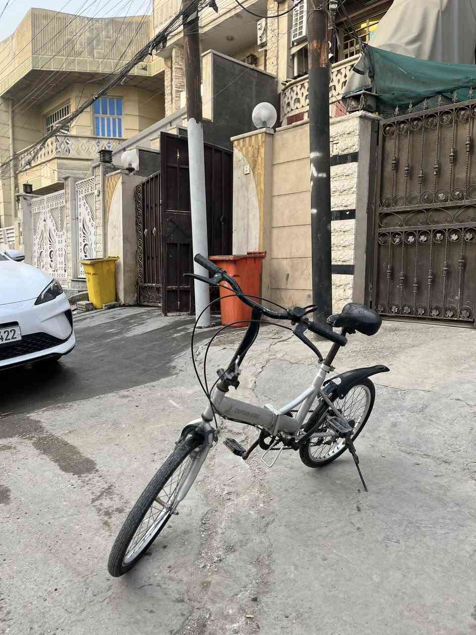 سلام عليكم بايسكل للبيع ابو طبكه كامل كلشي مابي كير شغال 7 نمر بريكات جدد رايده با 55 وبي مجال مكاني بغداد المشتل للاستفسار *********** متواجد كل الوقات
