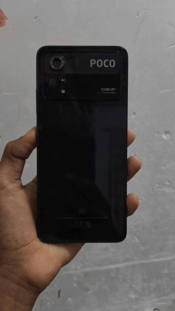 سلام عليكم جهاز بوكو x4 برو فايف جي 5G مستخدم فقط كسر بل شاشة شغال ذاكرة256 كامره108MP سعر ,100, رقم ***********
