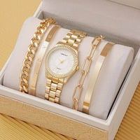 ساعة نسائية • ذهبي • ماكنة ياباني