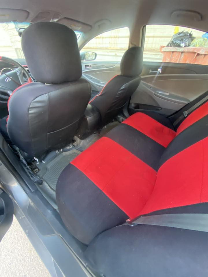 سوناتا موديل 2012 امريكي محرك 2400 محرك كير كفاله بيها اربع قطع صبغ مابيها  دواخل مكفوله   السعر 97عنوان بغداد الغزاليه كشنات كهرباء نص فول ***********
