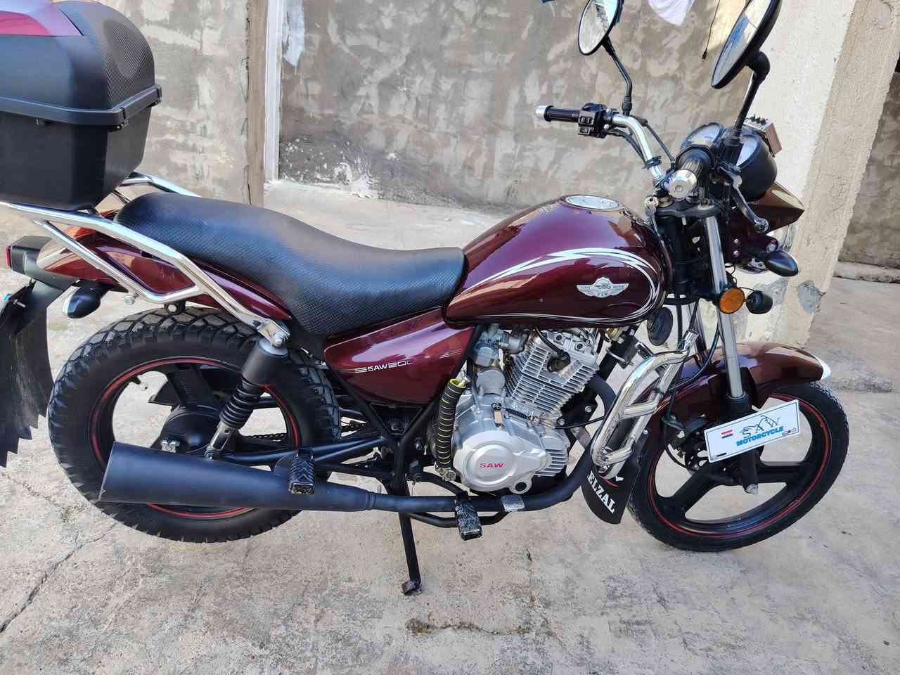 ماطور ساو ناصي جديد بلادي موديل 2022 أوراق كاملة بصمة تشغيل سويج عداد بانزين وسرعه والكيجات واحد عله واحد السعر 1300 مليون وثلاثمائه وبي مجال قليل للاستفسار ***********
