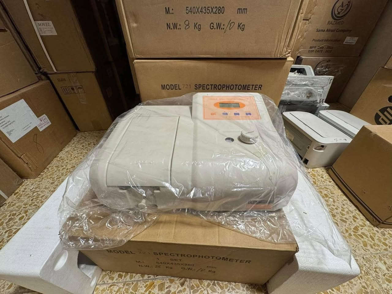 تخفيض..عدد محدود #السعر 325 الف فقط
وصول وجبة جديدة اجهزة السبكتروفوتوميتر جديد بيع بسعر الجملة للمختبرات 

للاستفسار مراسلة خاص 📩 او الاتصال بالرقم ☎️***********
يتوفر لدينا خدمة #التوصيل الى كافة محافظات العراق
————————🔬💉🧪🔬———————-
عندك اجهزة مختبرية🔬 مستعملة او جديدة وتريد تبيعها 
ارسل لنا التفاصيل والباقي علينا
