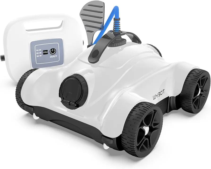 روبوت تنظيف حمامات كهربائي السباحة WYBOT، مكنسة كهربائية لحمامات السباحة بقوة 150 واط، قوة شفط عالية، 3 وظائف مؤقتة (ساعة/ساعتين/3 ساعات)، محرك مزدوج، منظف حمامات سباحة أوتوماتيكي لميول حمامات السباحة حتى 30 درجة مستخدم قليل جدآ


**إذا كنت صاحب هذا الإعلان وتريد حذفه لأي سبب، رجاءا أرسل رسالة إلى الدعم الفني**