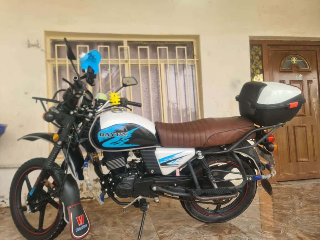 السلام عليكم
دراجه دايوان موديل 20
للبيع السعر 1150
اوراق اصولي كامله 
العنوان ديالى  العنبكيه ناحيه السلام
***********
