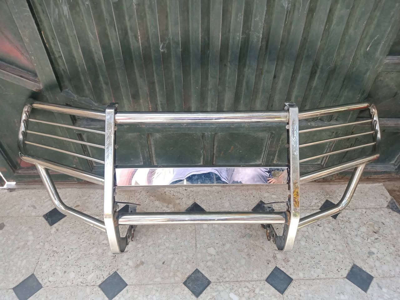 السلام عليكم درع باجيرو ياباني اصلي معدن نيكل للبيع السعر180 بي مجال للأستفسار ***********
