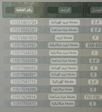 قطع غيار BMW • البصرة • ضمان سنة