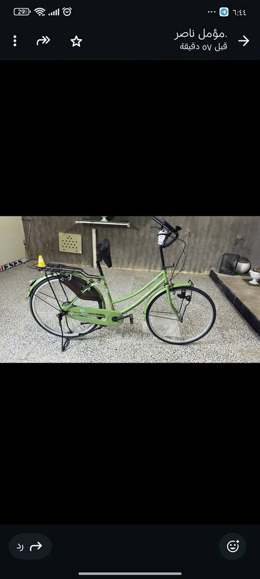 السلام عليكم بايسكل بي دي كامل كلشي ما عايز موديل 21 بي شخطين بس وما مبين لونه يخبل شوفه عينك سعره 145 وبي مجال ل شراي مكان نجف شارع المطار الجديد مو شراي لا يعامل 👍🏿🥰


**إذا كنت صاحب هذا الإعلان وتريد حذفه لأي سبب، رجاءا أرسل رسالة إلى الدعم الفني**